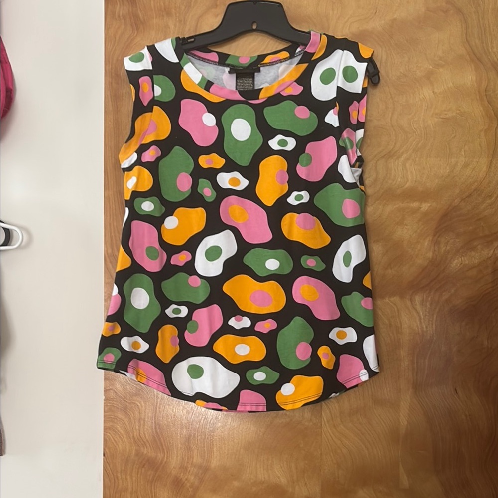 Nooworks egg print tank top